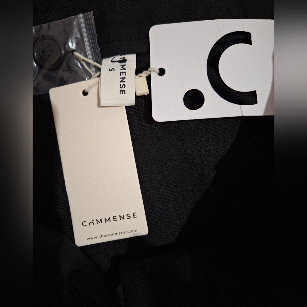 NWT COMMENSE Elegant Black Maxi Skirt - Picture 10 of 13